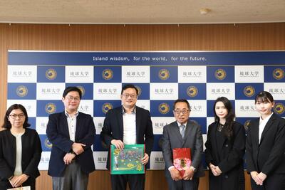 112.2.20-23 吳行浩國際長帶隊出訪至日本沖繩 / Dean of International Affairs, Dr. Hsing-Hao Wu, Leads Delegation to Okinawa, Japan圖片