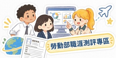 勞動部職涯測評專區圖片